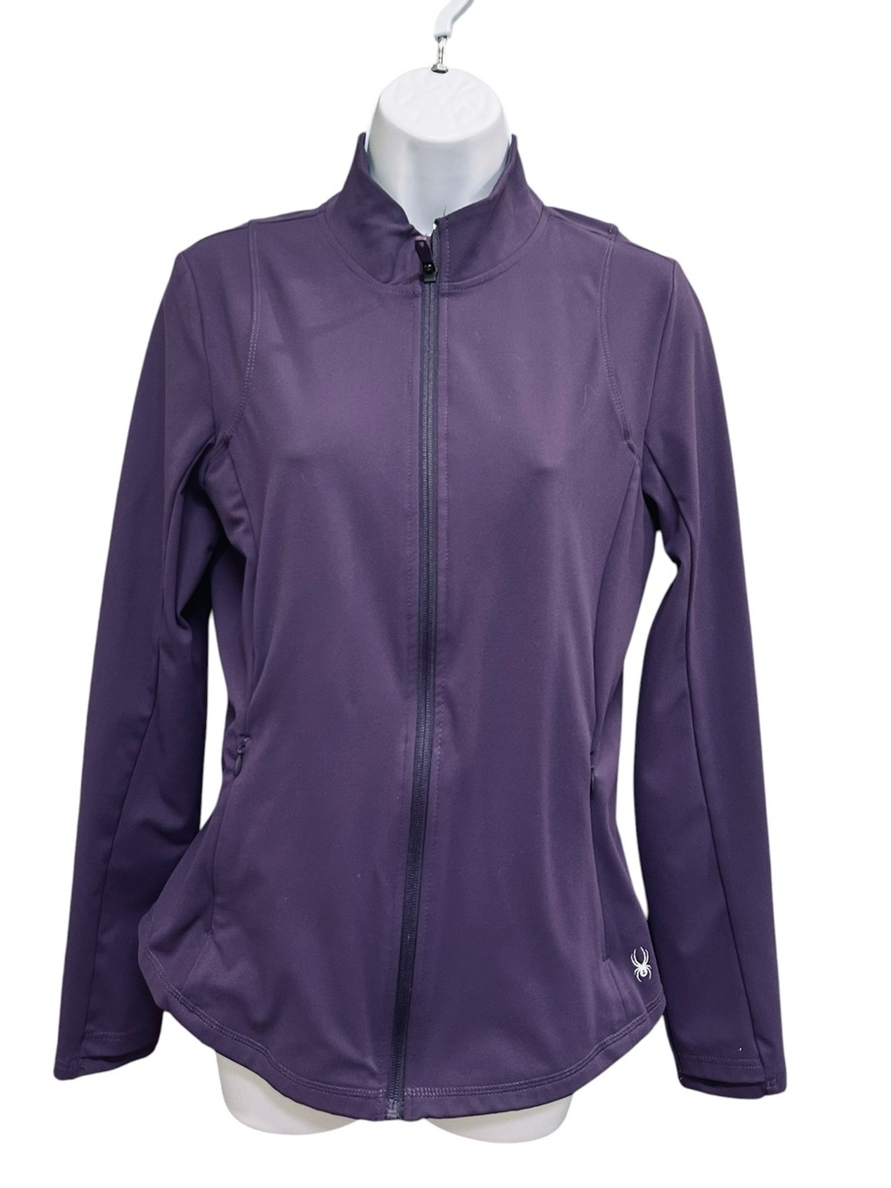 Spyder Active Purple Full Zip Jacket Size M